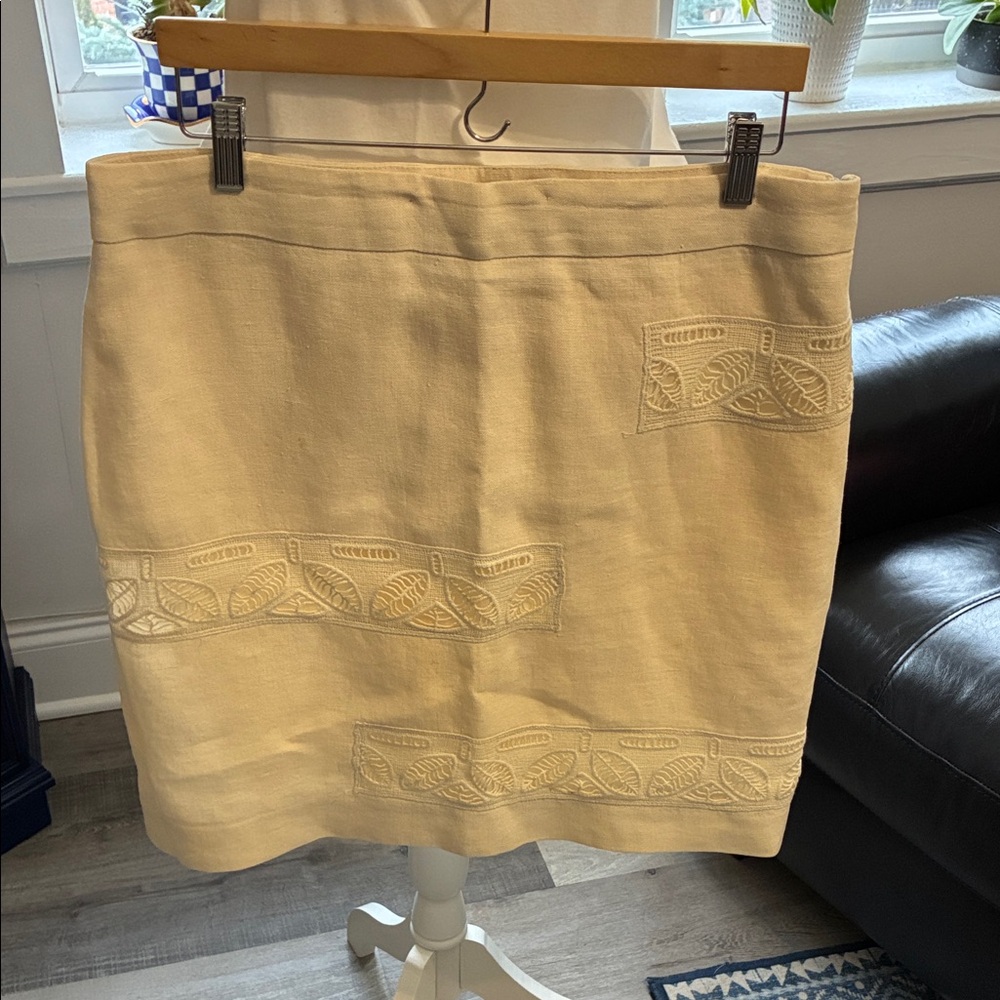 Elegant Cream Skirt